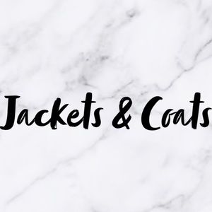 Jackets & Coats 👇🏼